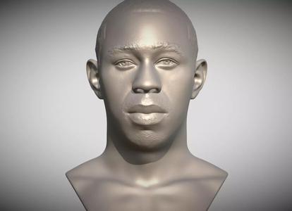 Tyler The Creator bust for 3D printing