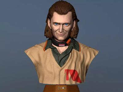 TVA Loki Bust - DisneyPlus Version