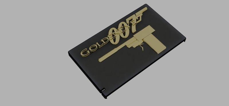 Goldeneye 007 Nintendo Switch Faceplate