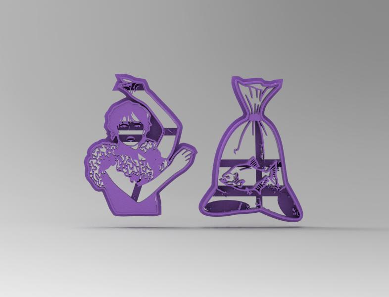 Wednesday cookie cutter