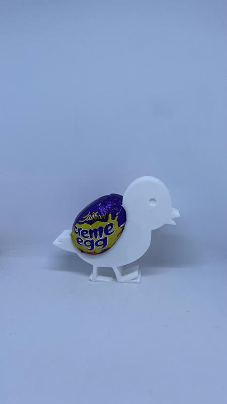 Easter Chick Cream Egg Holder