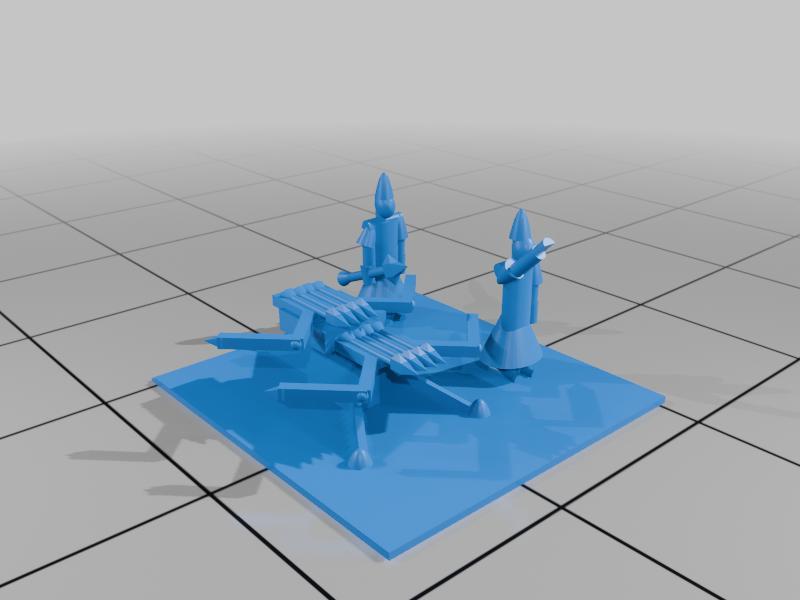 6MM FANTASY HIGH ELVES SILVER HELMS CAVALERY SOLO