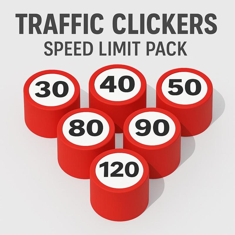 Traffic Clickers - Speed Limit Pack