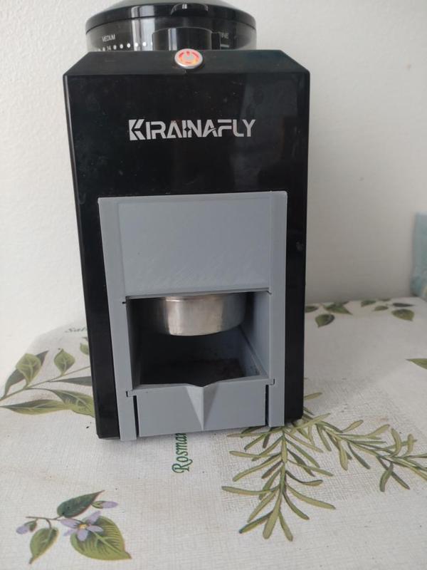 Kirainafly coffee grinder tray to 51mm funnel conversion