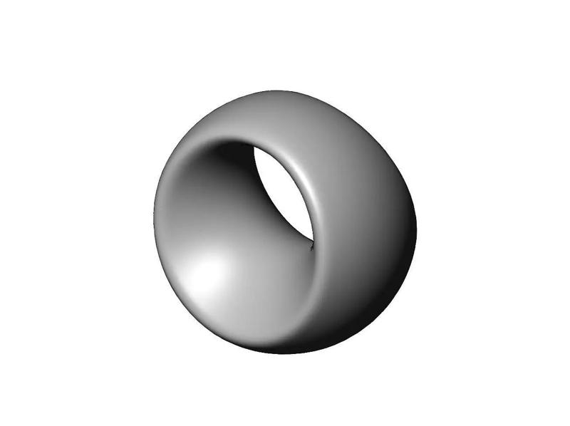 Open portal sphere ornament decor sculpture art decor