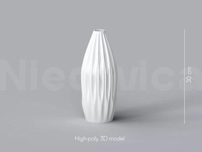 NIEDWICA VASE C-3 3D PRINTING VASE 3D MODEL STL FILE