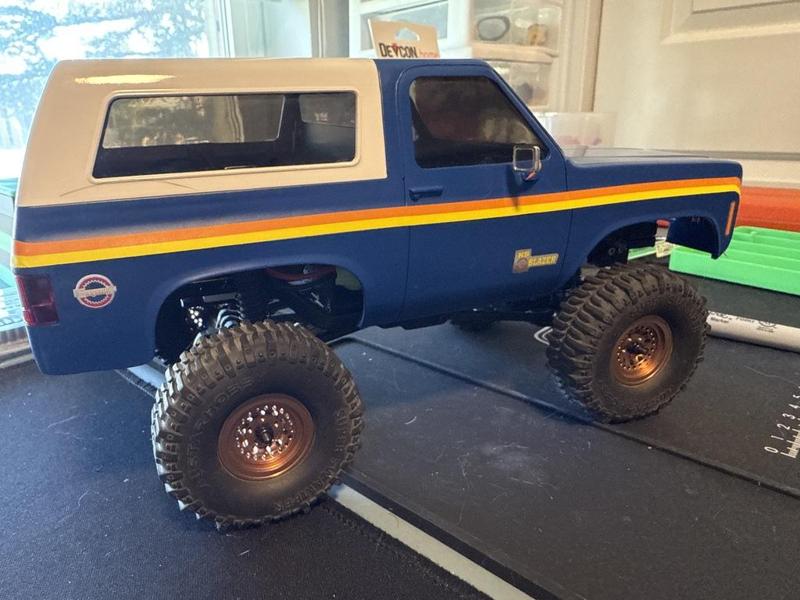 TRX4M Mounts for FCX24 Blazer 