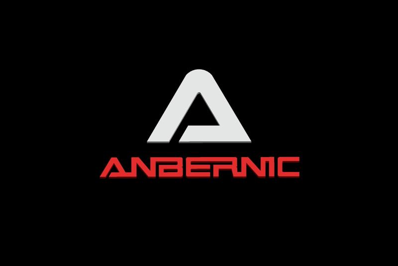 ANBERNIC logo retro pocket game console enblem sign