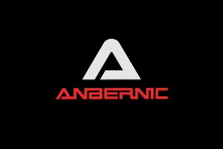 ANBERNIC logo retro pocket game console enblem sign