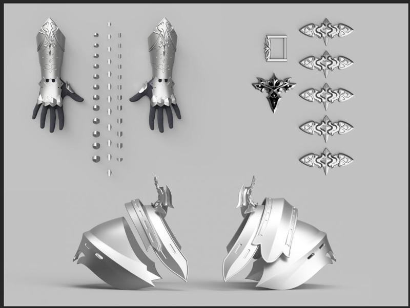 Dion Lesage Armour and Accessories