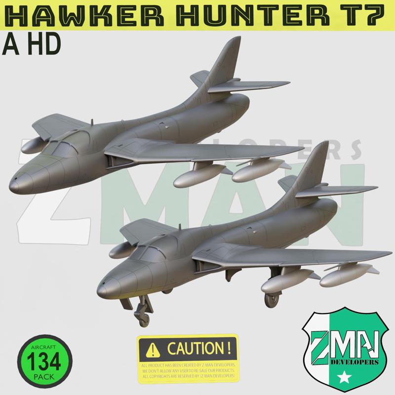 HAWKER HUNTER T7 (V1)
