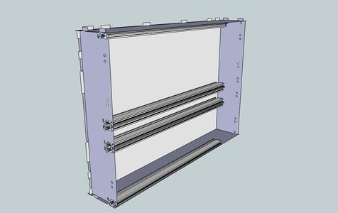 Eurorack Lasercut Case 104HP 8U 83mm