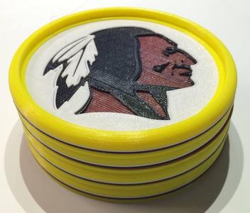 Washington Redskins Coaster