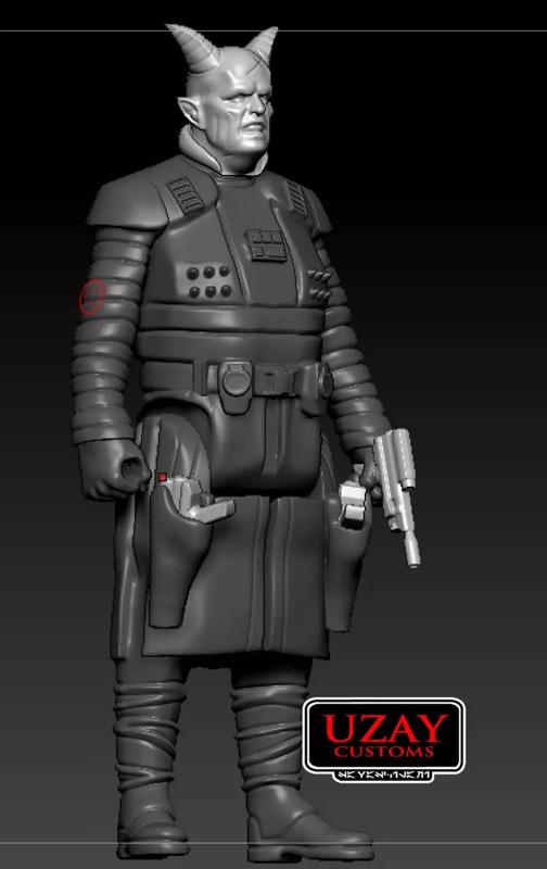 Star wars Mandalorian articulated BURG