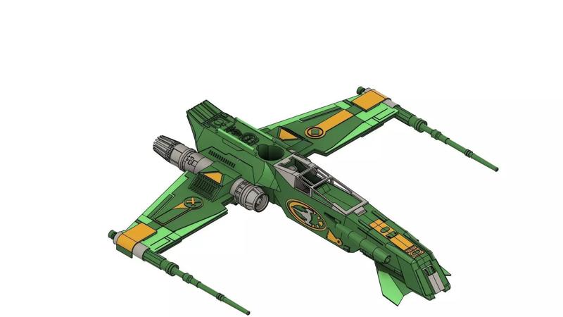 star wars resistance Green Ace   full set