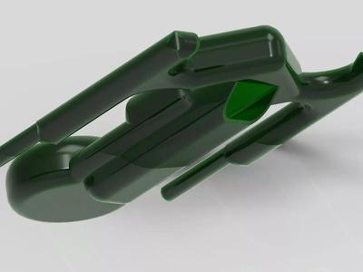 Toy space ship