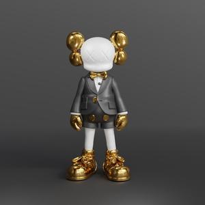KAWS Tuxedo Edition 3D Model STL