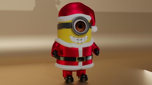 MINION SANTA CLAUS / SANTA CLAUS