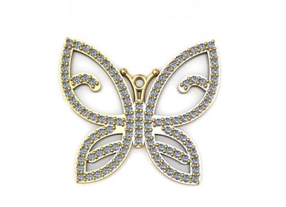 butterfly pendant