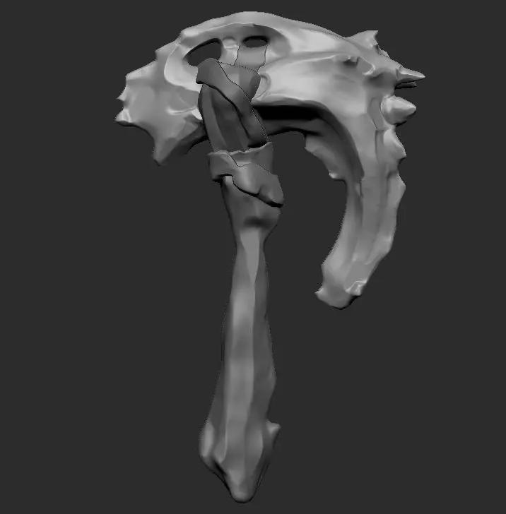 Fantasy magic hammer arms