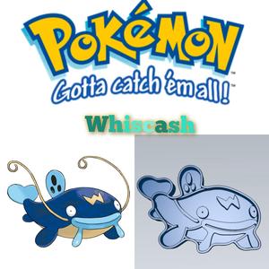 AMAZING POKEMON Whiscash COOKIE CUTTER STAMP CAKE DECORATING