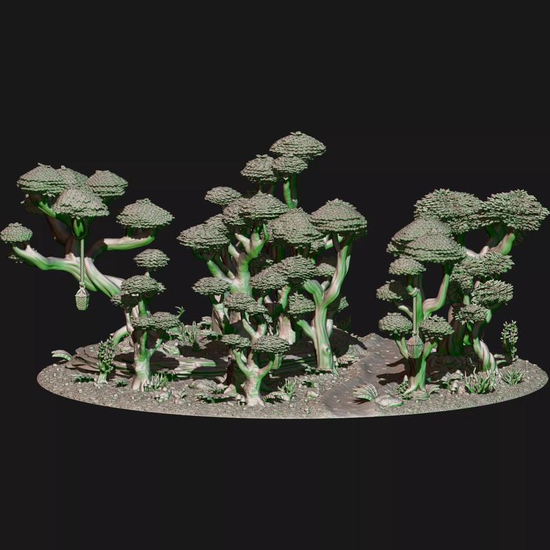 Wood elves forest