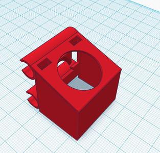 SWITCH BUTTON FRONT MOUNT FOR PRUSA i3