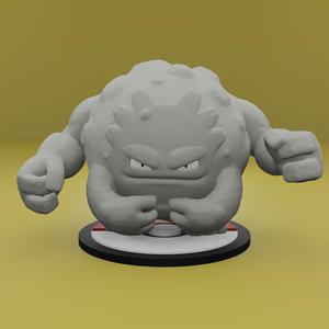 Pokemon No. 075 Graveler