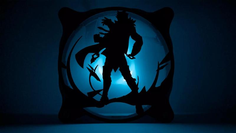 Genshin Impact Wriothesley PC fan cover