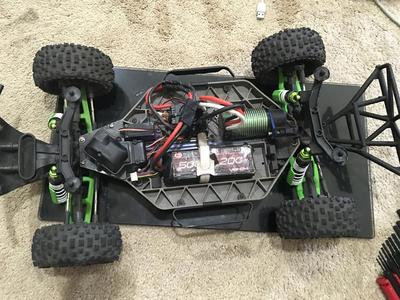 Traxxas Slash Receiver Relocation