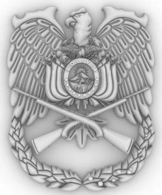 Escudo Policia Bolivia Coat of Arms Bolivia Police