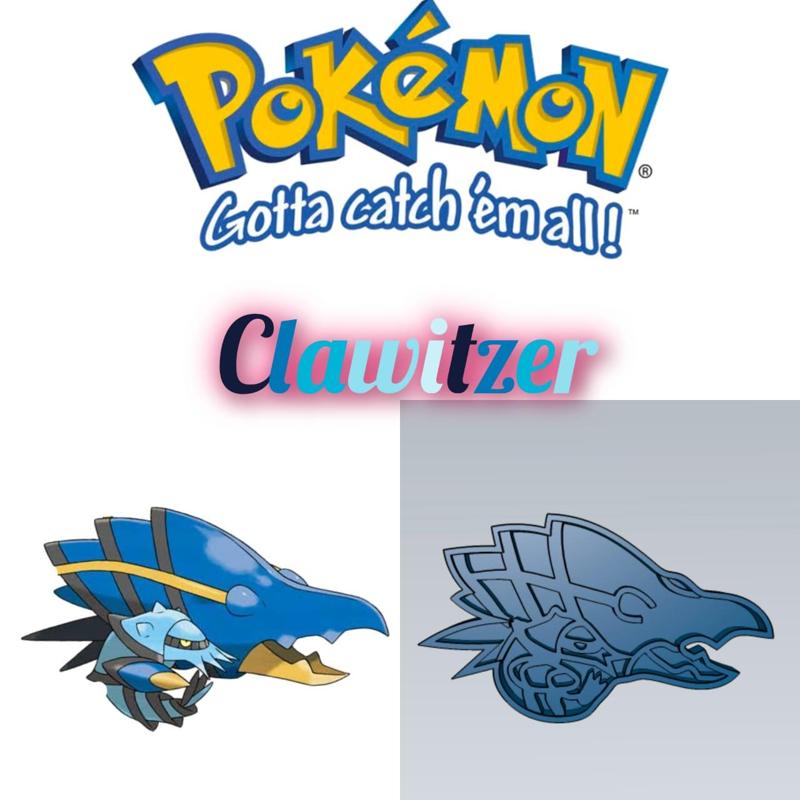 AMAZING POKEMON calwitzer  COOKIE CUTTER STAMP CAKE DECORATING