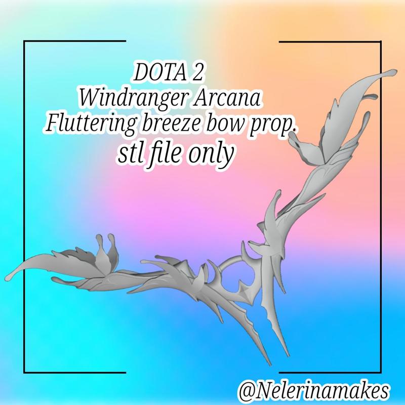 Windranger Arcana - Fluttering breeze bow DOTA2