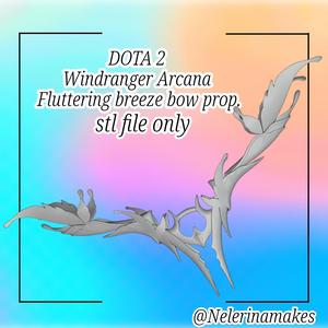 Windranger Arcana - Fluttering breeze bow DOTA2