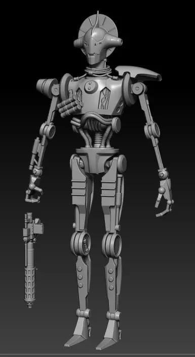 C-21 Highsinger droid articulation 3d print STL files