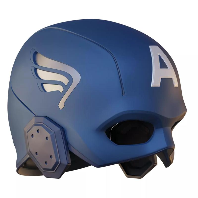 Captain America Helmet Avengers 2012 3D print model