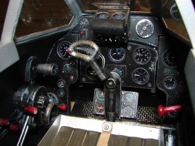 DH100 Vampire Cockpit
