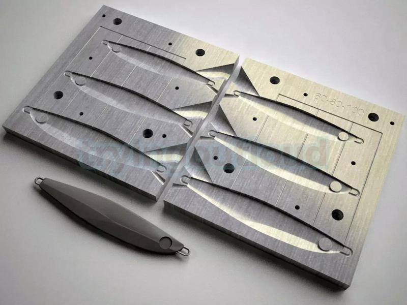 60-80-100 Gr GunJIG likeness Metal Jig Mold