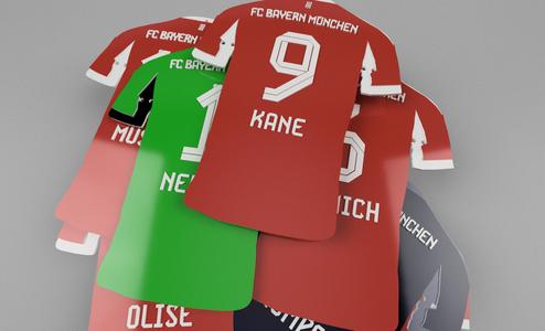 FC Bayern Jersey Set – Players, Goalkeepers & Coach