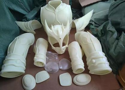 Ultimate kuuga full body 3d cosplay suit wearable