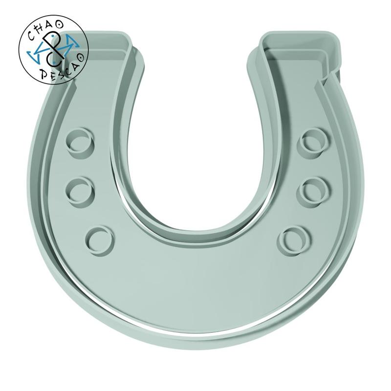 Horseshoe - Cookie Cutter - Fondant - Polymer Clay