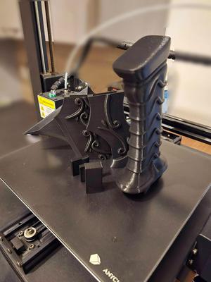 3D Print - Cosplay Weapon - Mage Masher - Silenquedea