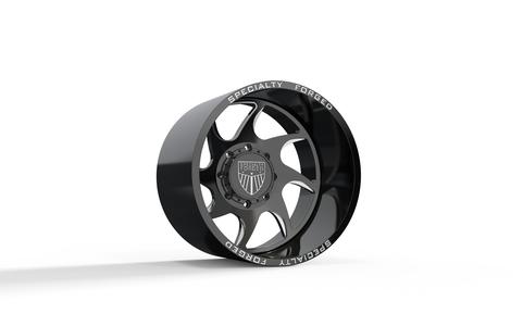 REAR SPECIALITY FORGED D026 WHEEL 3D MODEL