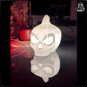 Pumpkin Skull Light - Multicolor - No Supports
