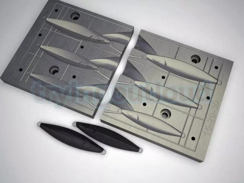 15-20-30 Gram Famous Model Metal Jig Mold