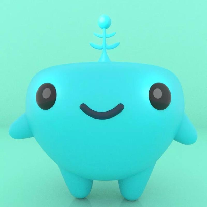 Cute Little Blob Monster 02
