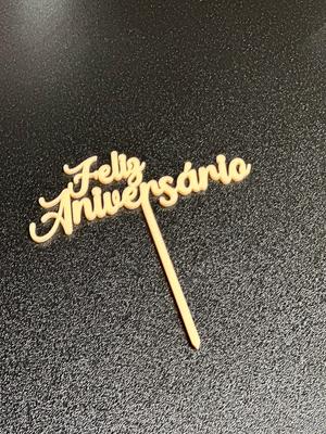 Feliz Aniversario Cake Topper