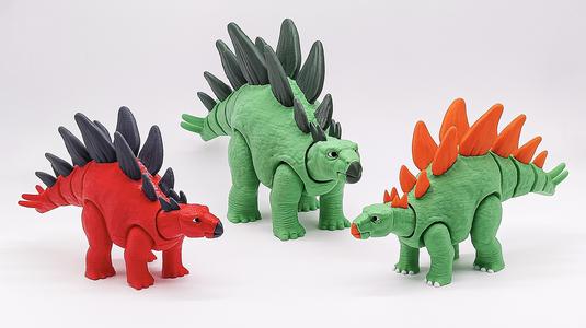 Stegosaurus Articulated Flexi