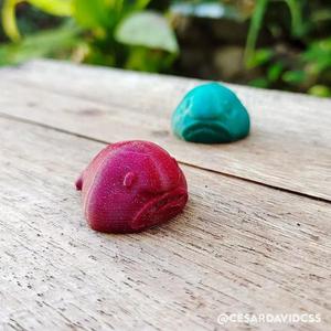 Blobfish Heart Puzzle Figurine 3D Model