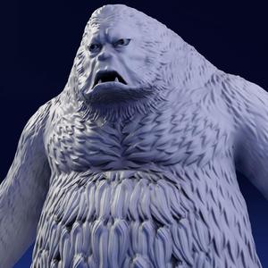 Bigfoot 3D Print Model sasquatch
